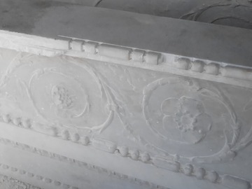 Restauration de cheminée en marbre